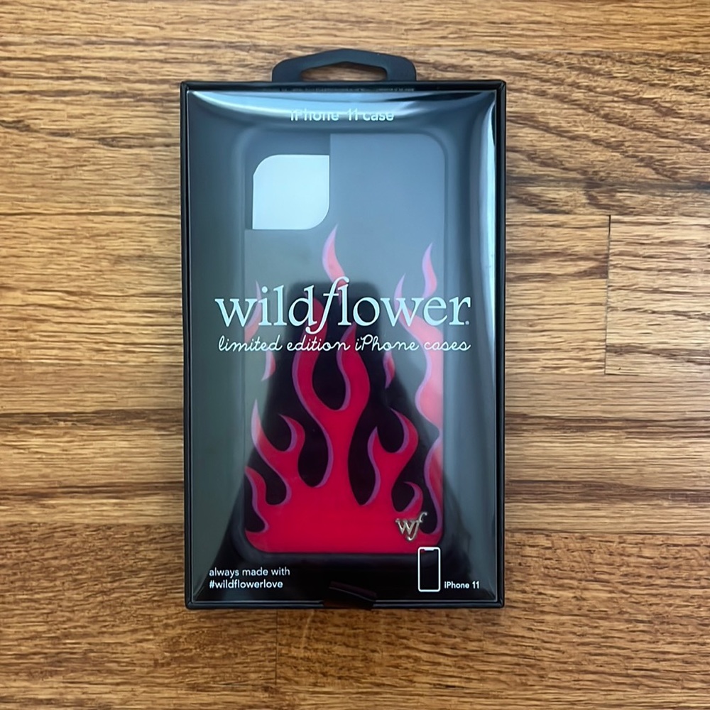 Wildflower HOT Pink Flame Case